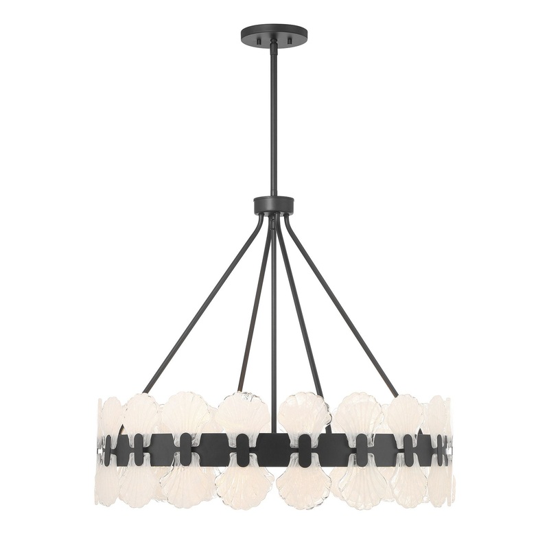 Bancroft 6-Light Chandelier Matte Black