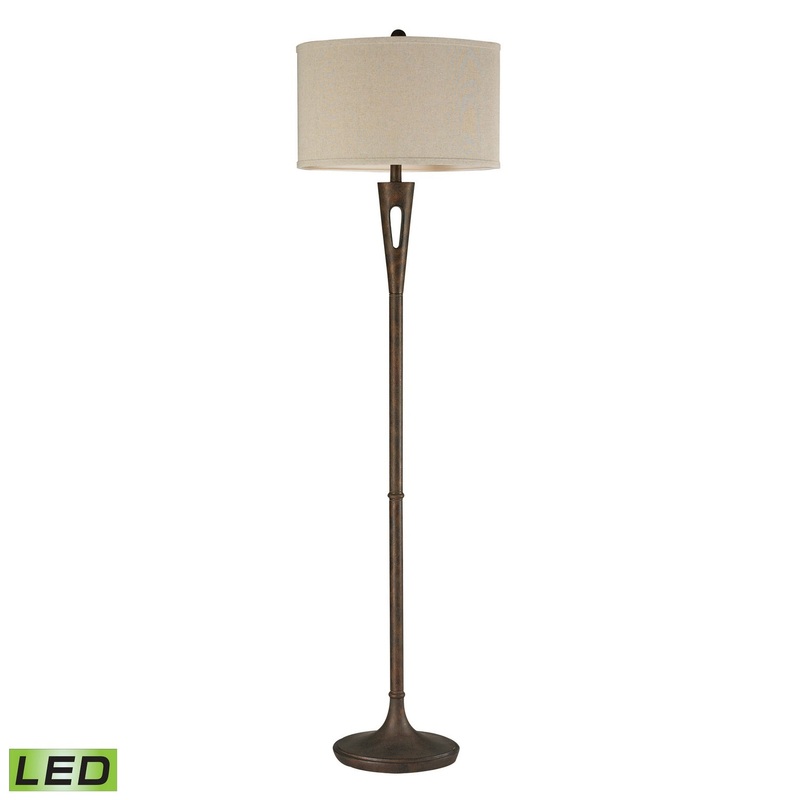 ELK Home D2427-LED Martcliff LED Floor Lamp Burnished Bronze