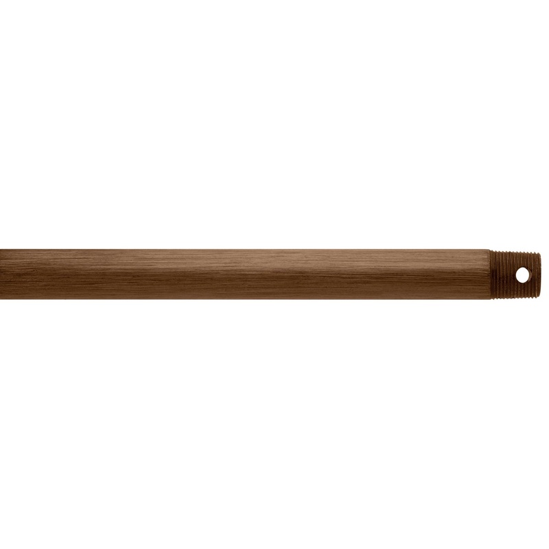 Kichler 360002WN Fan Down Rod, Walnut