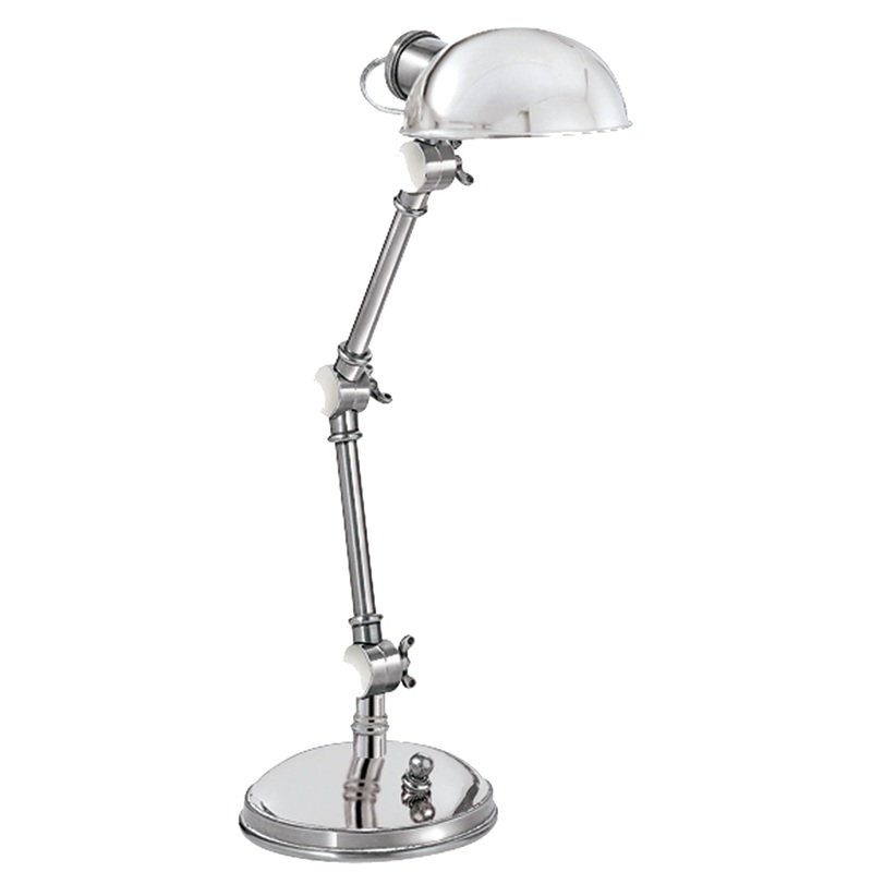 One Light Table Lamp from the Pixie Collection in Polished Nickel Finish by Visual Comfort Signature