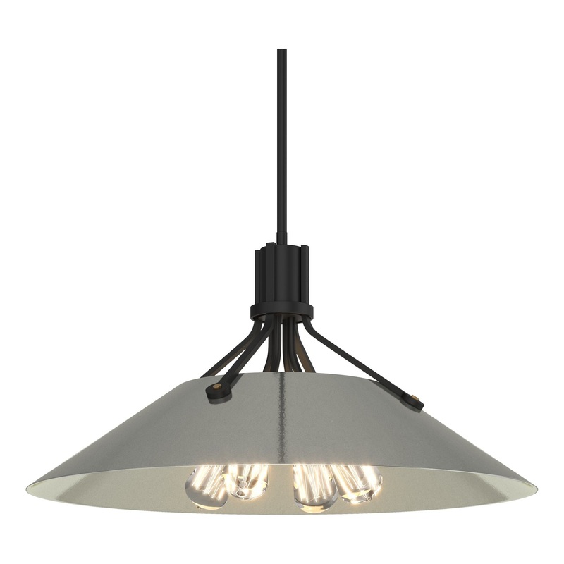 Henry Pendant Black Sterling