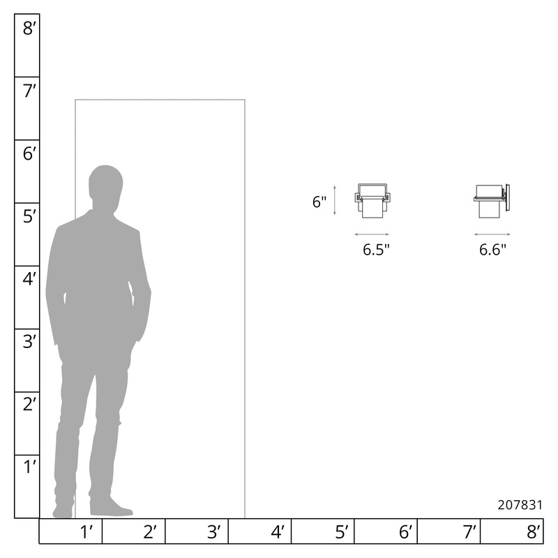 Kakomi 1-Light Sconce Ink