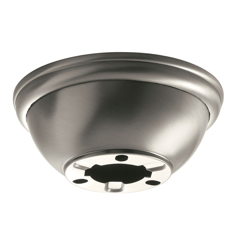 Kichler 337008WSP Flush Mount Kit, Weathered Steel Powder Coat
