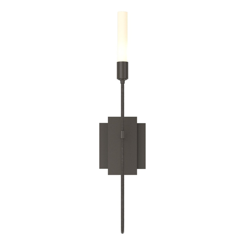 Lisse 1-Light Sconce Dark Smoke
