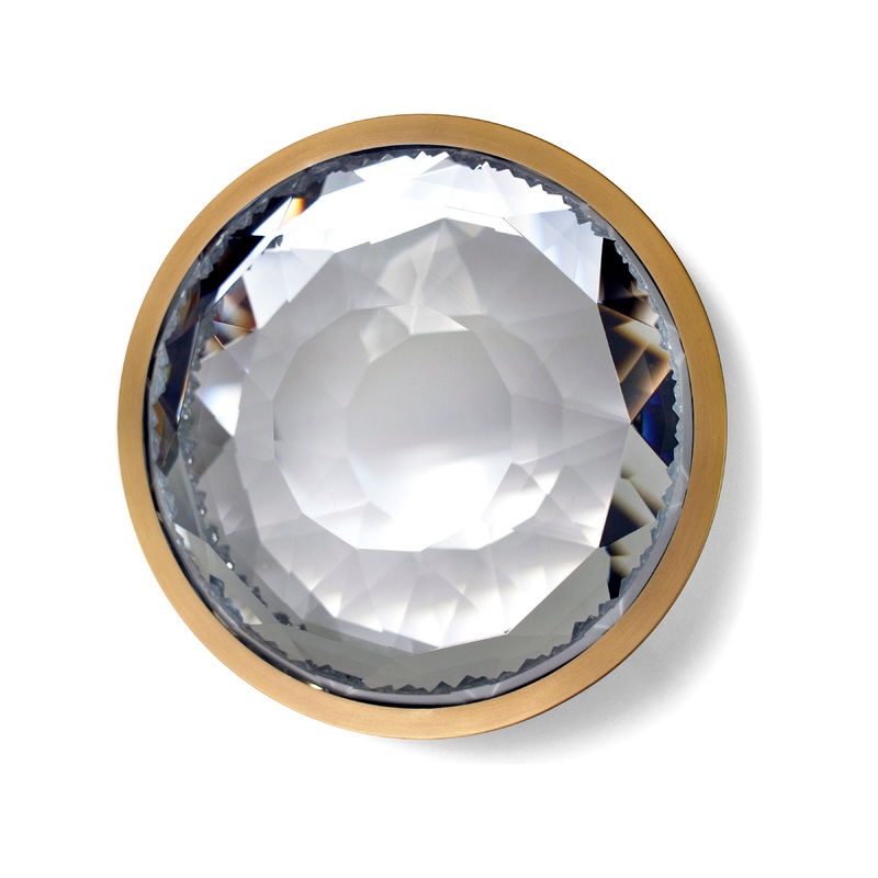 Medallion 1-Light LED Sconce Gold