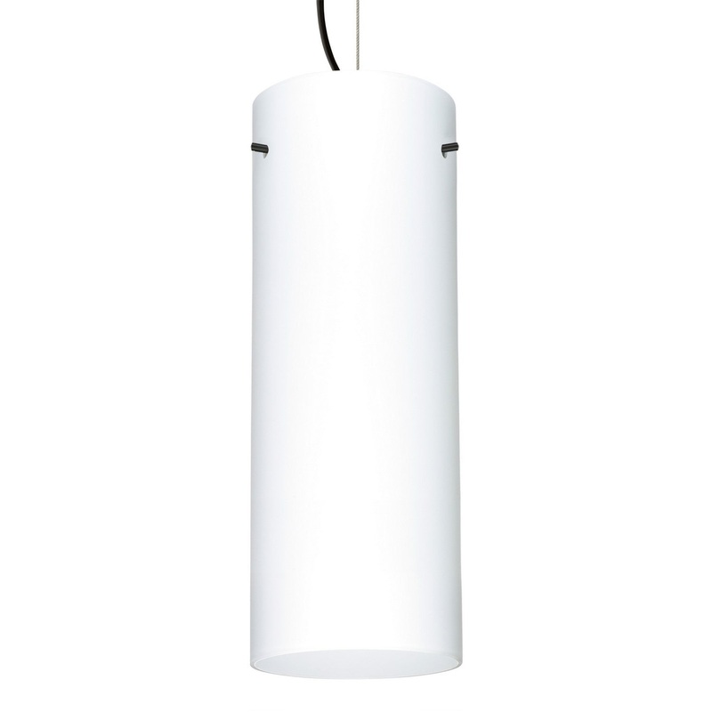 Besa 1KX-412807-BK Besa Stilo 18 Pendant One Light Pendant Black