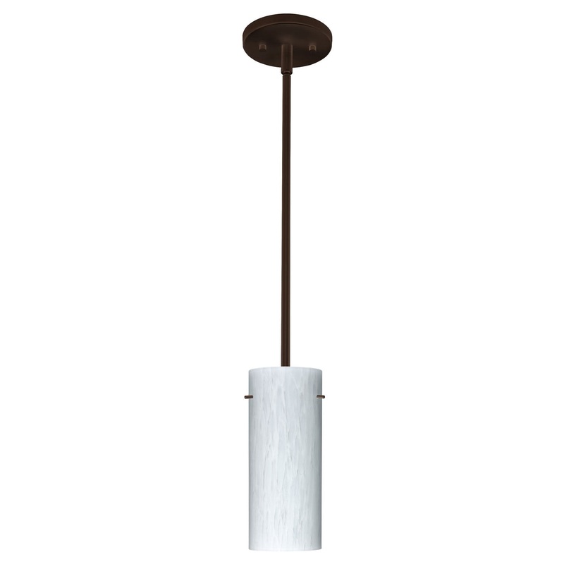 Besa 1TT-412319-BR Stilo One Light Pendant Bronze