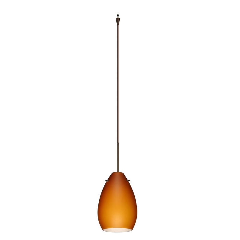 Besa XP-171380-BR Pera One Light Pendant Bronze (Discontinued)