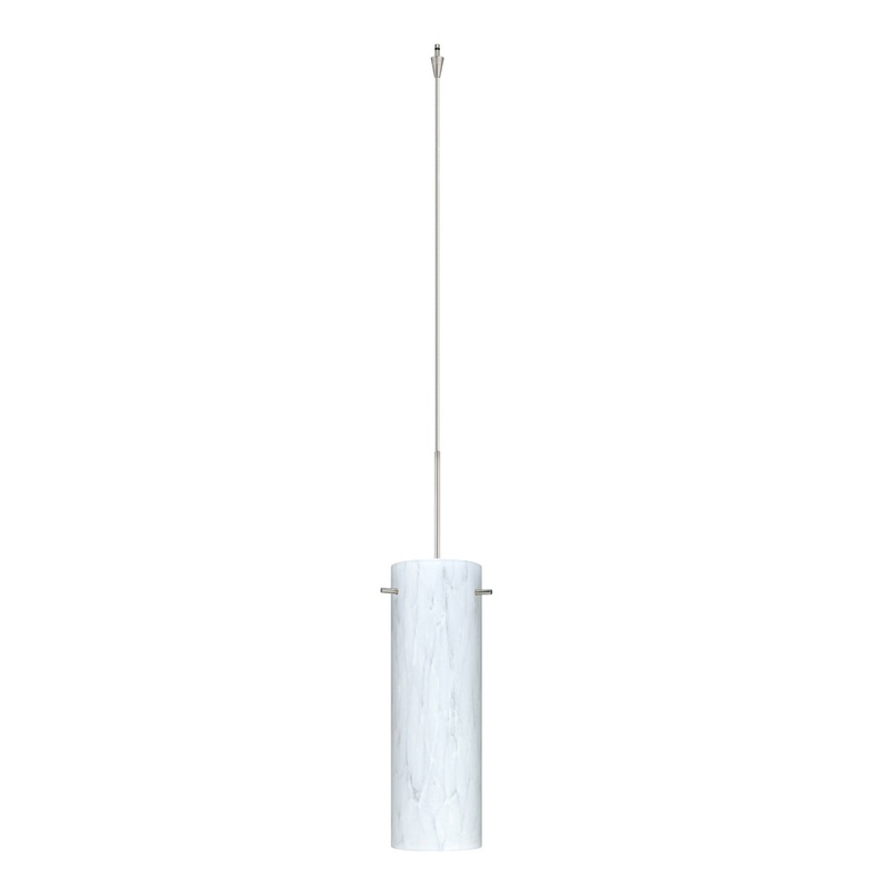 Besa XP-493019-SN Copa One Light Pendant Satin Nickel