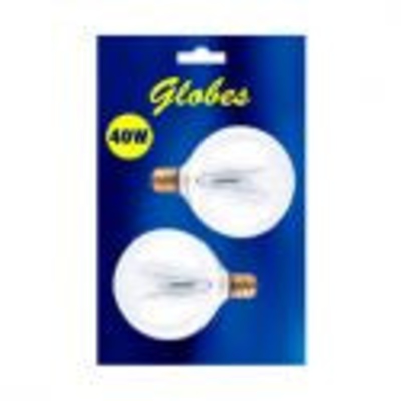 Bulbrite 381140 Globe Light Bulb Clear (Discontinued)