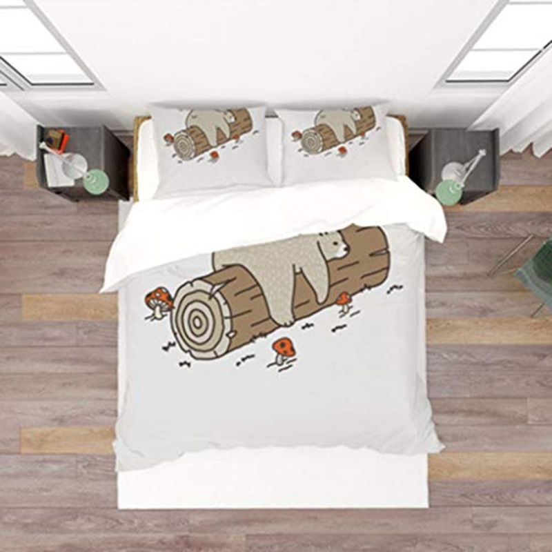 DEWUFAFA Set di Biancheria da Letto Anime Hatsune Miku Set Piumino a 3 Pezzi Set di Piumino Stampato 3D Set di Copripiumino Duvet, Letto Matrimoniale Medio (Color : Style01, Size : Double:79″x79″)