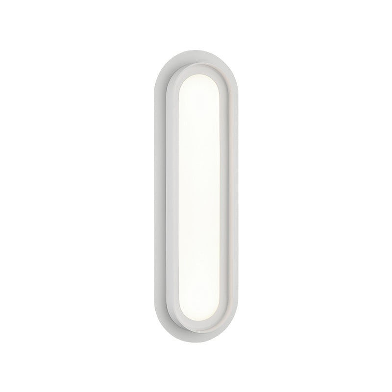 Iris 1-Light Wall Sconce Matte White