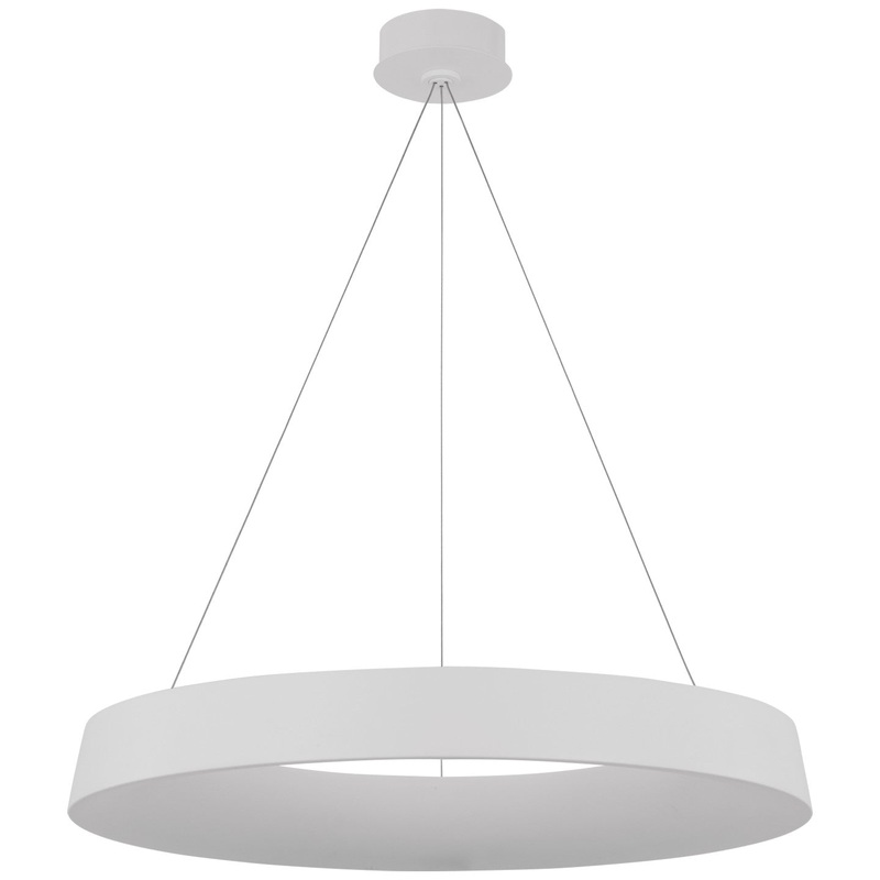 LED Chandelier from the Neptune Collection in Matte White Finish by Visual Comfort Signature