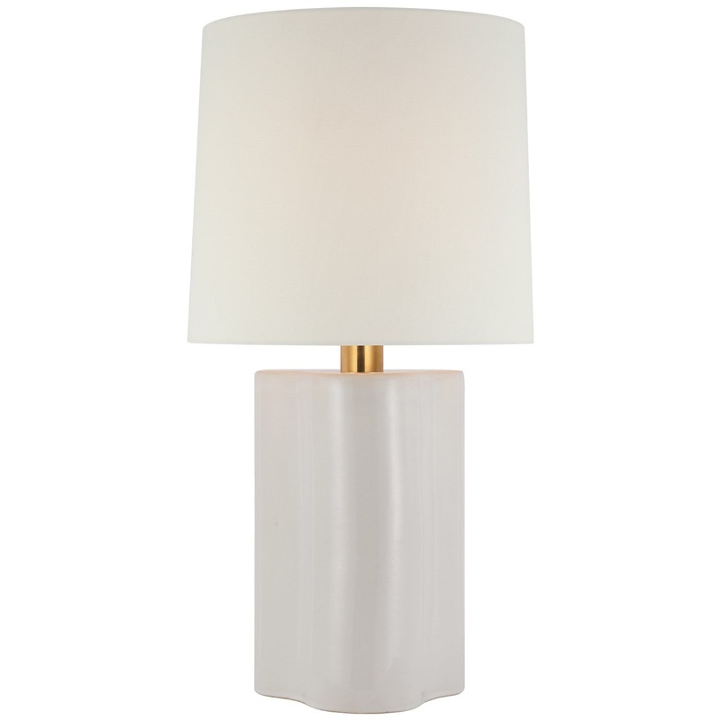 LED Table Lamp from the Lakepoint Collection in Ivory Finish by Visual Comfort Signature