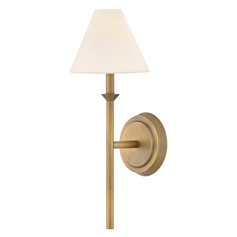 LED Wall Sconce from the Greta Collection in Heritage Brass Finish by Hinkley