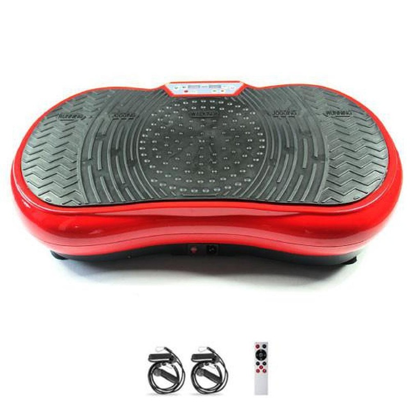 Red Vibration Machine Platform – Exercise Vibrating Plate – Whole Body Workout