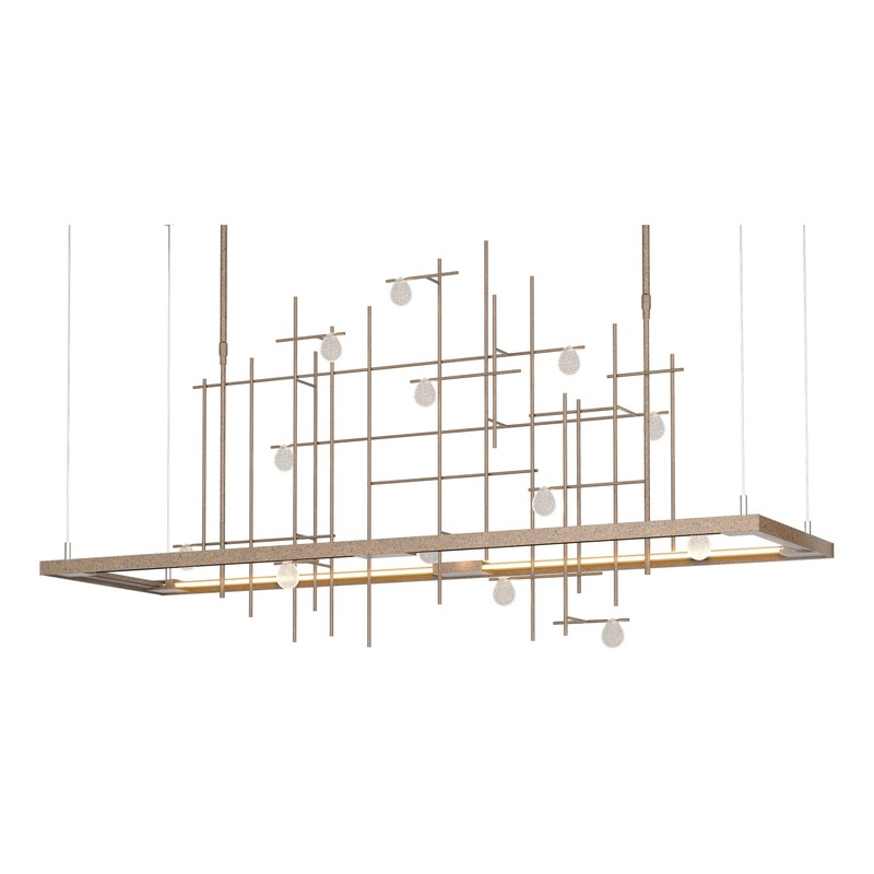 Spring LED Pendant Bronze