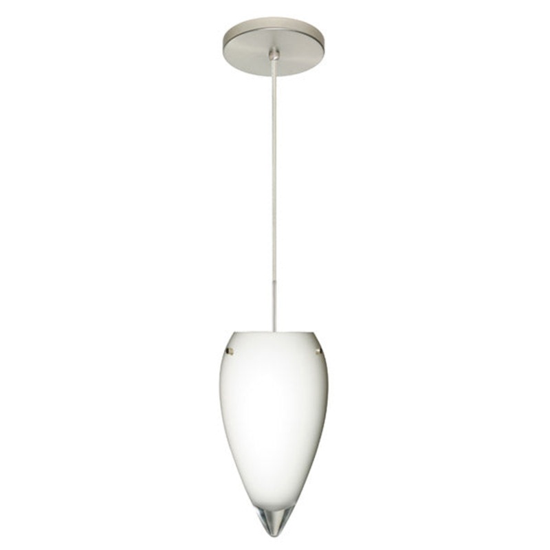 Besa 1JT-412506-SN Juli One Light Pendant Satin Nickel (Discontinued)