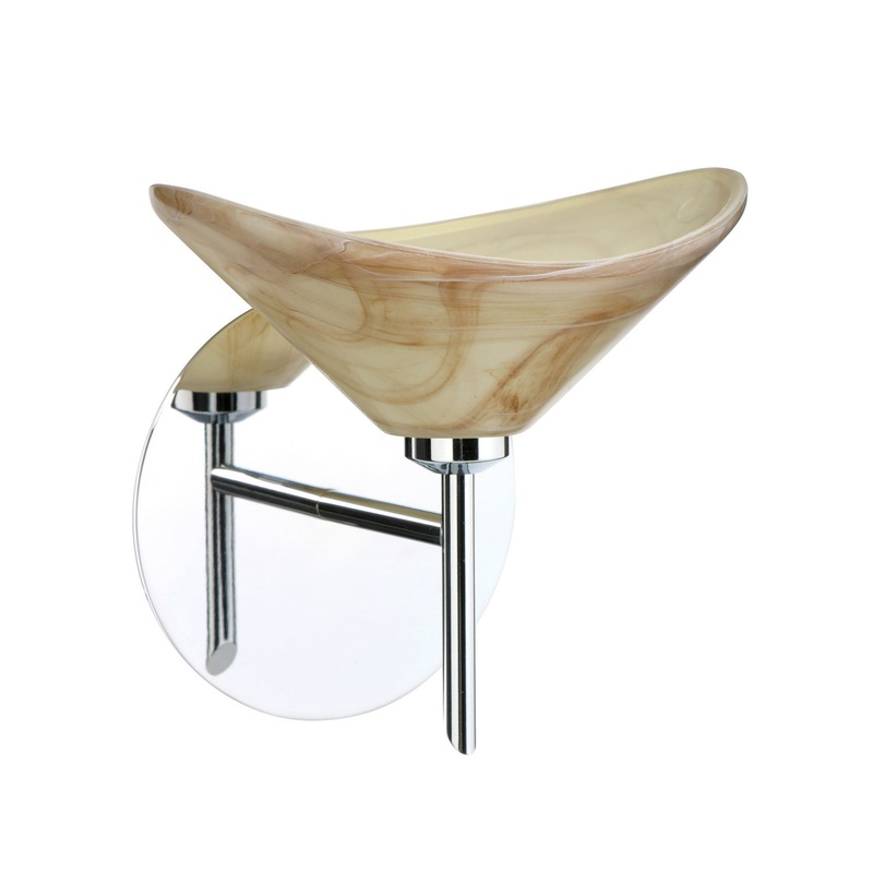Besa 1SW-191383-CR Hoppi One Light Wall Sconce Chrome