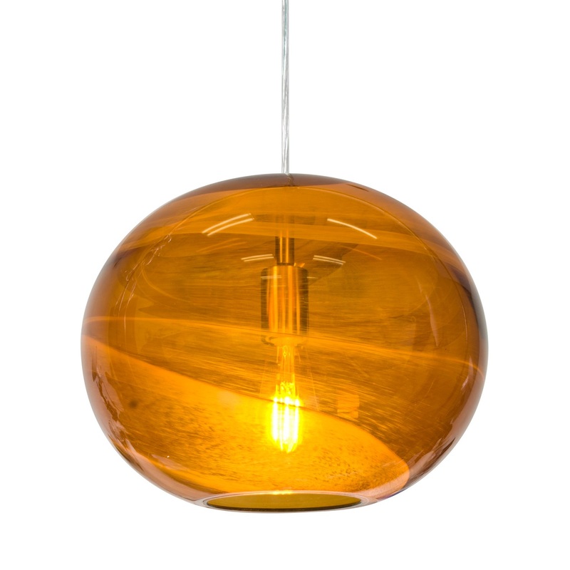 Besa J-GENOAM-EDIL-SN Geno LED Pendant Satin Nickel