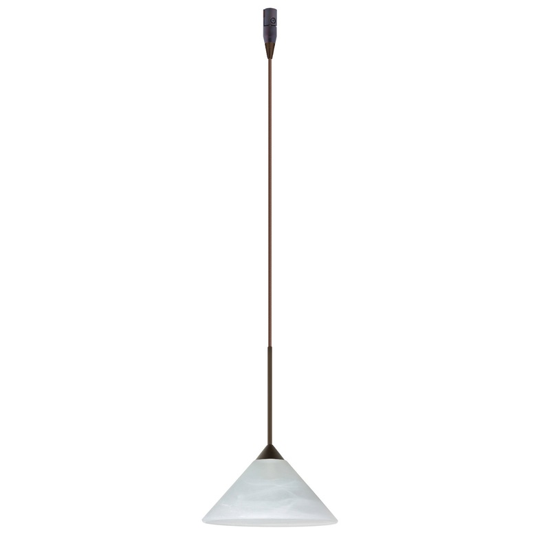 Besa RXP-117652-BR Kona One Light Pendant Bronze