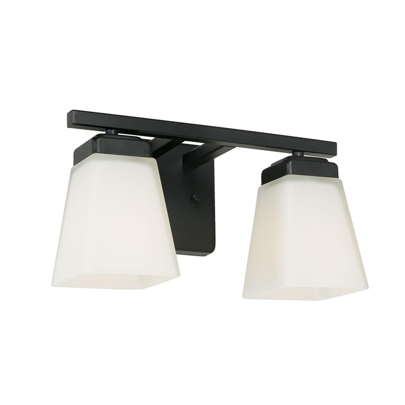 Capital Lighting 114421MB-334 Baxley 2 Light Vanity Matte Black