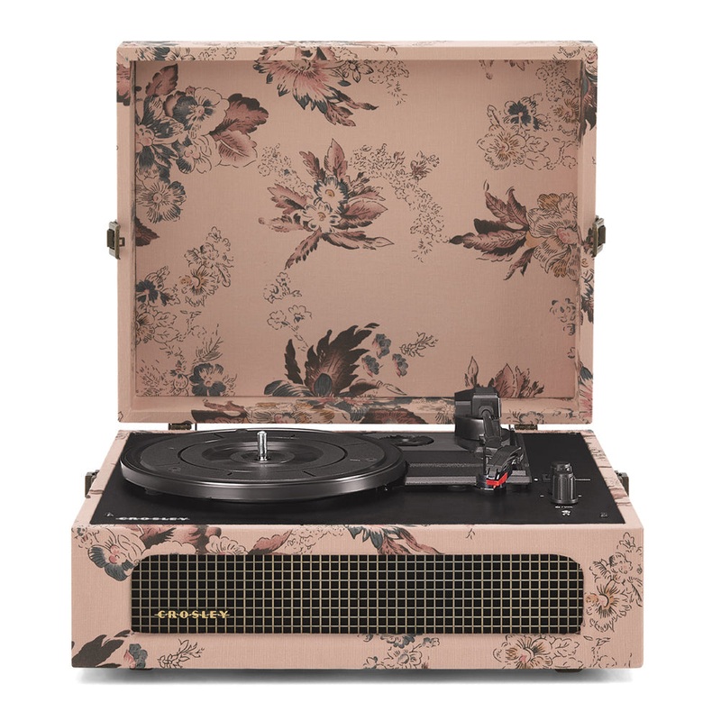 Crosley Voyager Bluetooth Portable Turntable – Floral