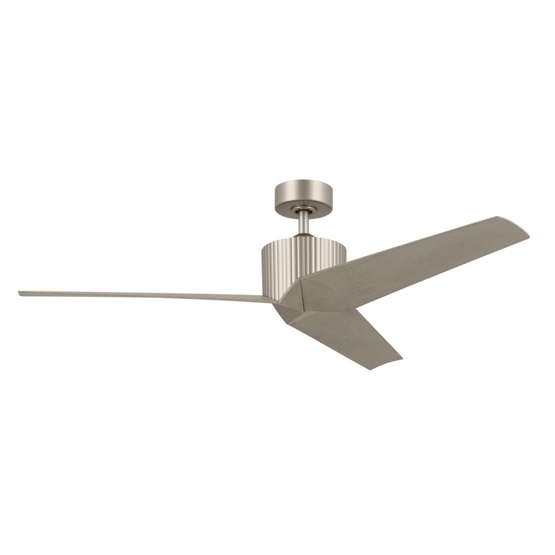 Kichler 330130NI 56″ Ceiling Fan, Brushed Nickel