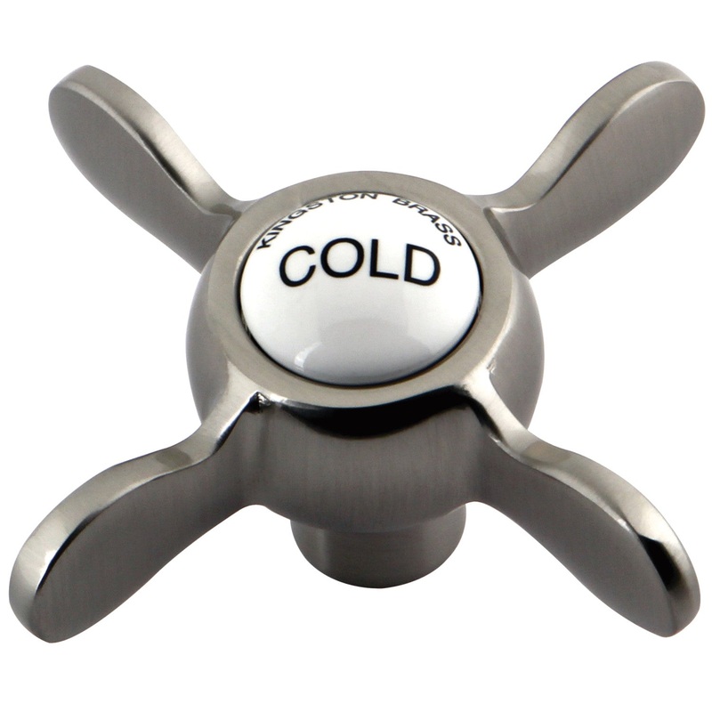 KSH285SNC Cold Metal Cross Handle, Brushed Nickel