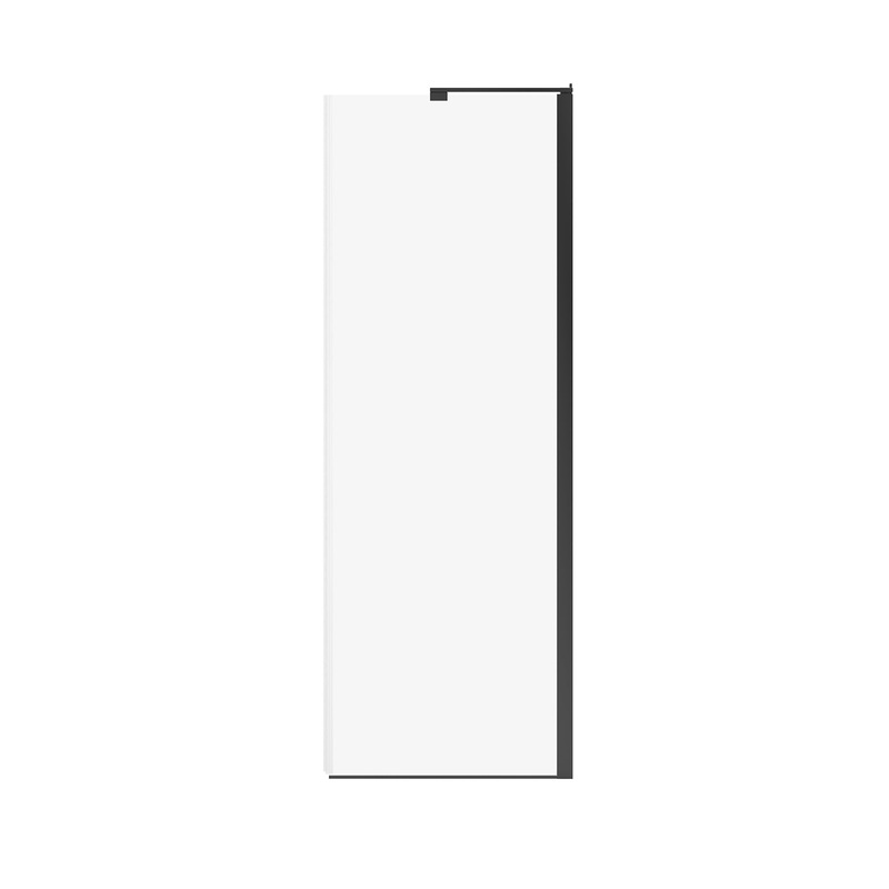 MAAX 139588-810-340-000 Capella 78 Return Panel for 32 in. Base with GlassShield glass in Matte Black