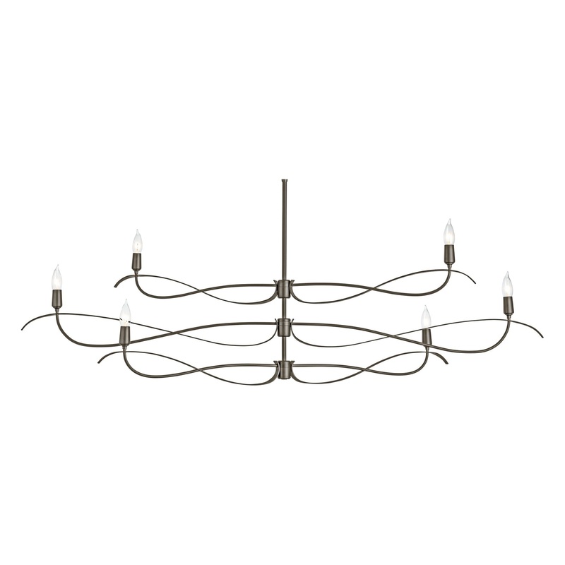 Willow 6-Light Large Chandelier Oil Rubbed Bronze
