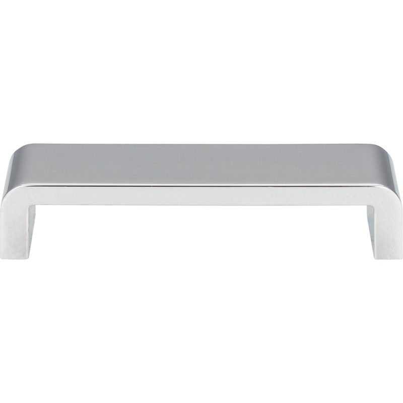 Atlas Homewares Platform Pull 5 1/16 Inch (c-c) Polished Chrome