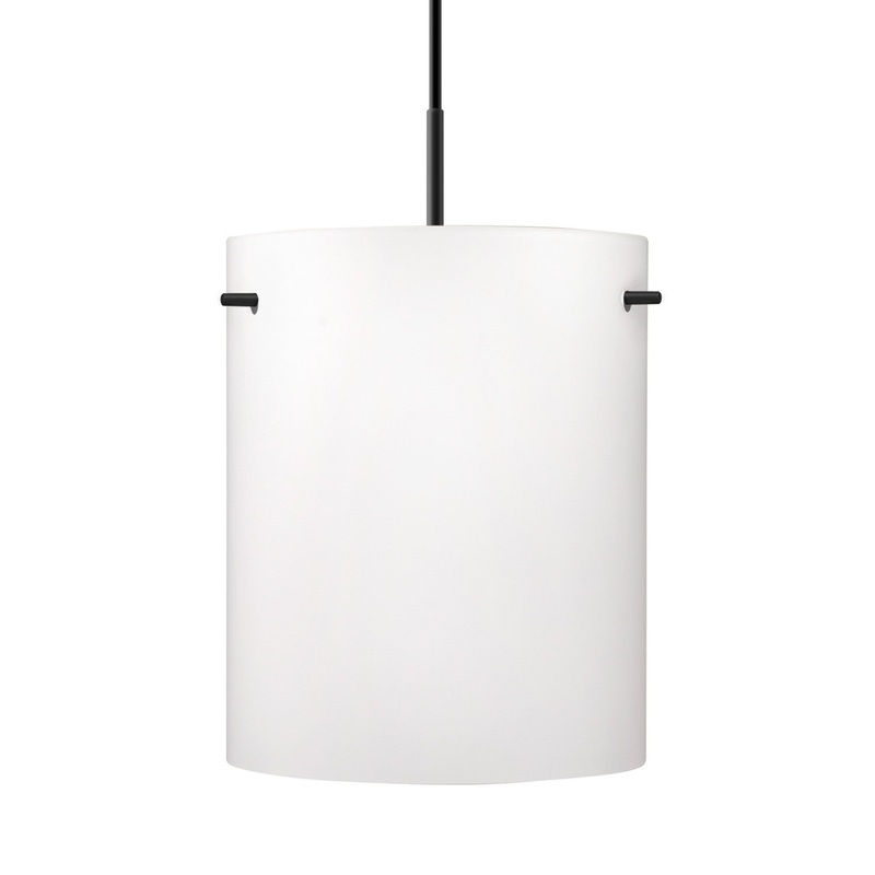 Besa 1JC-400607-LED-BK Besa Tamburo 8 Pendant LED Pendant Black