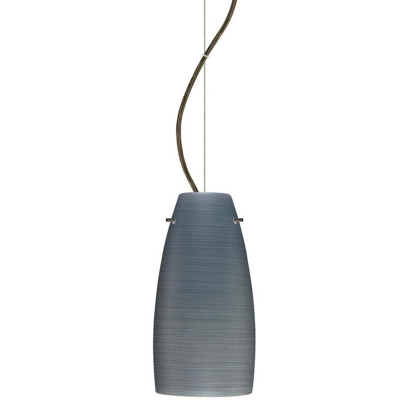Besa 1KX-1512TN-BR Tao One Light Pendant Bronze