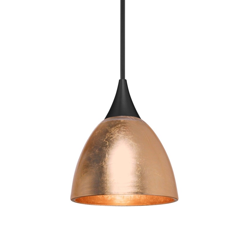 Besa 1XC-1758CF-BK Besa Divi Pendant One Light Pendant Black