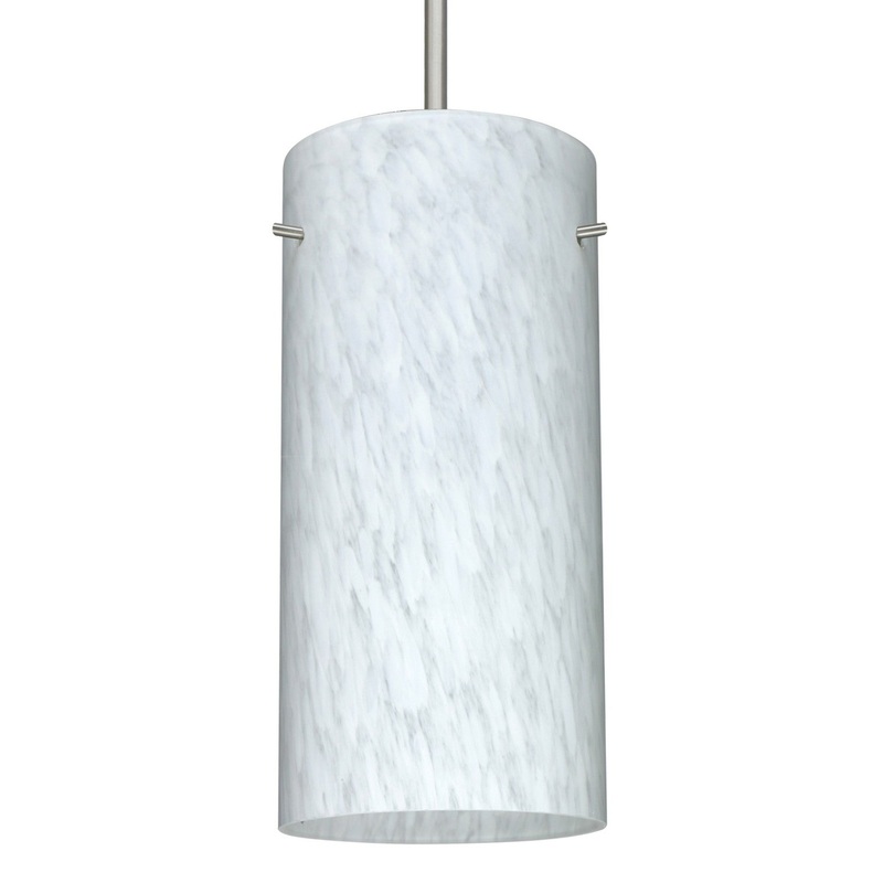 Besa J-412019-LED-SN Besa Stilo 12 Pendant LED Pendant Satin Nickel