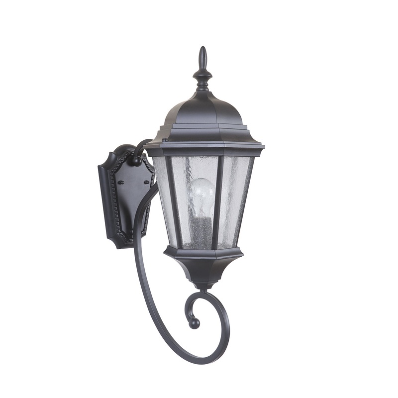 Craftmade Z2960-MN Newberg One Light Wall Mount Midnight (Discontinued)