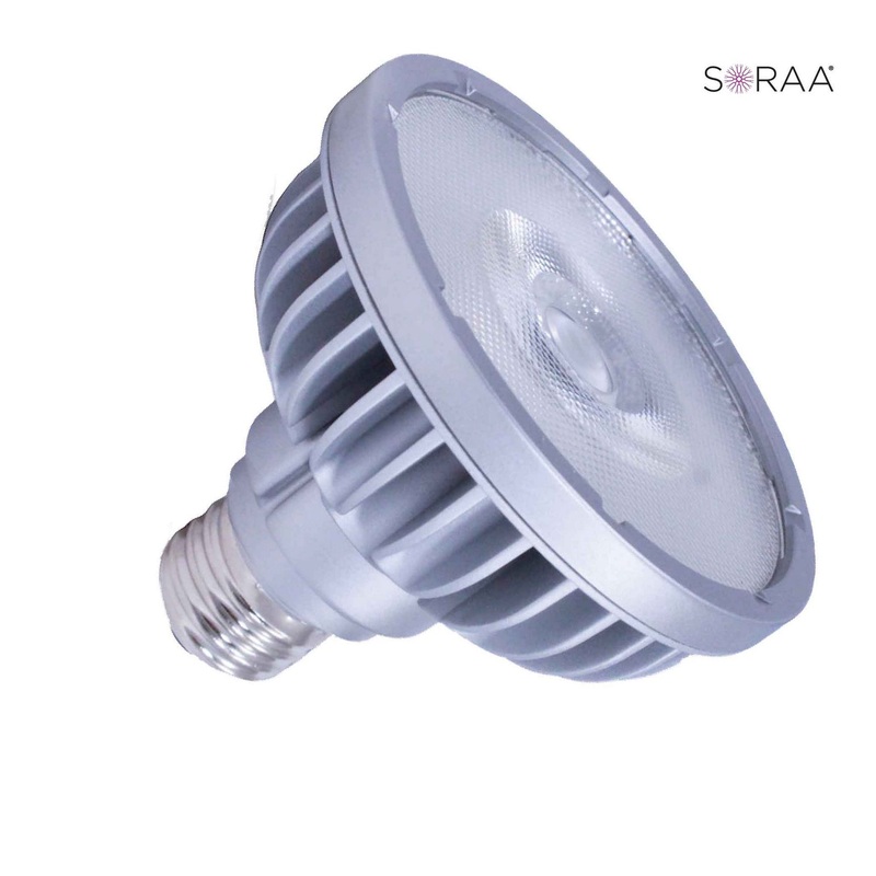 SORAA 18.5W LED PAR30S 2700K VIVID 25 DIM Light Bulb by Bulbrite