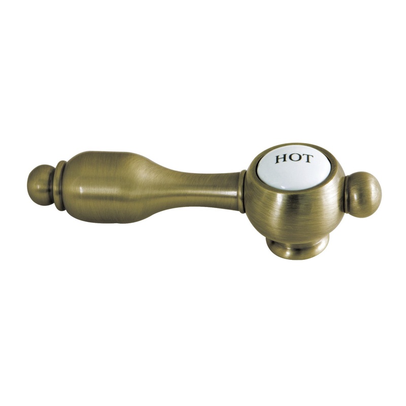 Tudor KSH7613TALH Hot Metal Lever Handle, Antique Brass