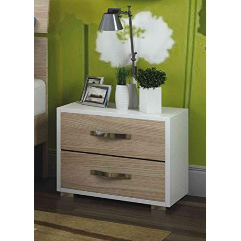 1 PZ Di LINEA MODERN COMODINO 2C CM 52X36X43H BIOL