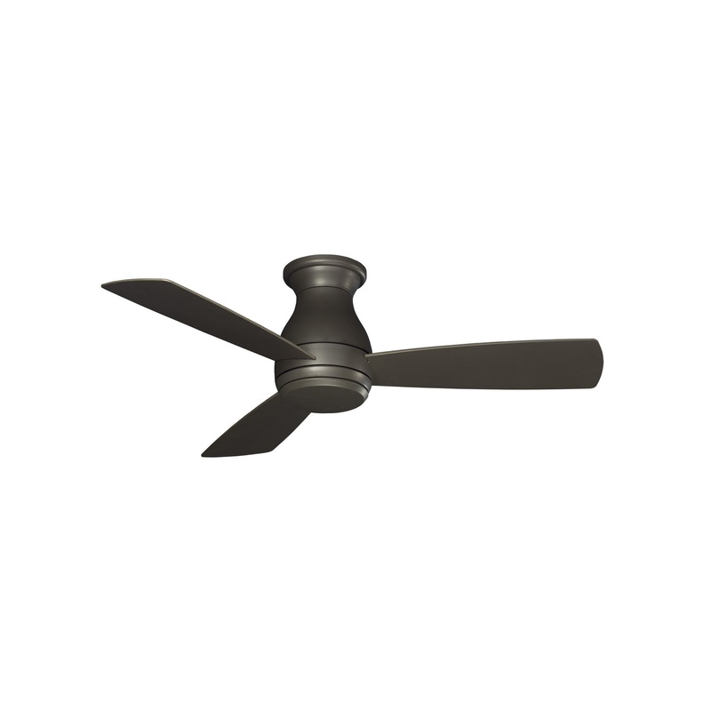 44″Ceiling Fan from the Hugh 44 Collection in Matte Greige Finish by Fanimation