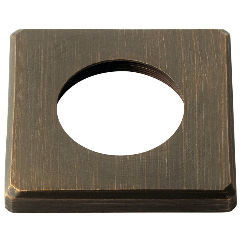 Kichler 16147CBR Mini All-Purpose Square Accessory, Centennial Brass