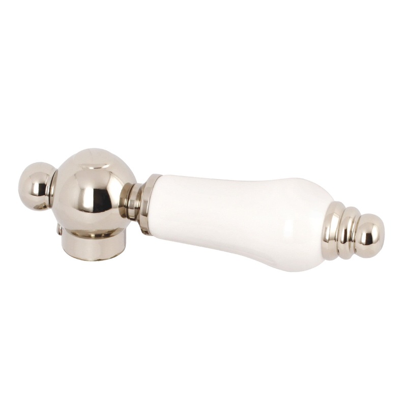 KSH3606PL Porcelain Lever Handle, Polished Nickel