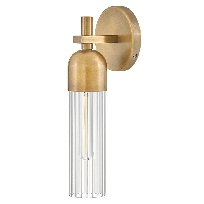 LED Wall Sconce from the Soren Collection in Heritage Brass Finish by Hinkley