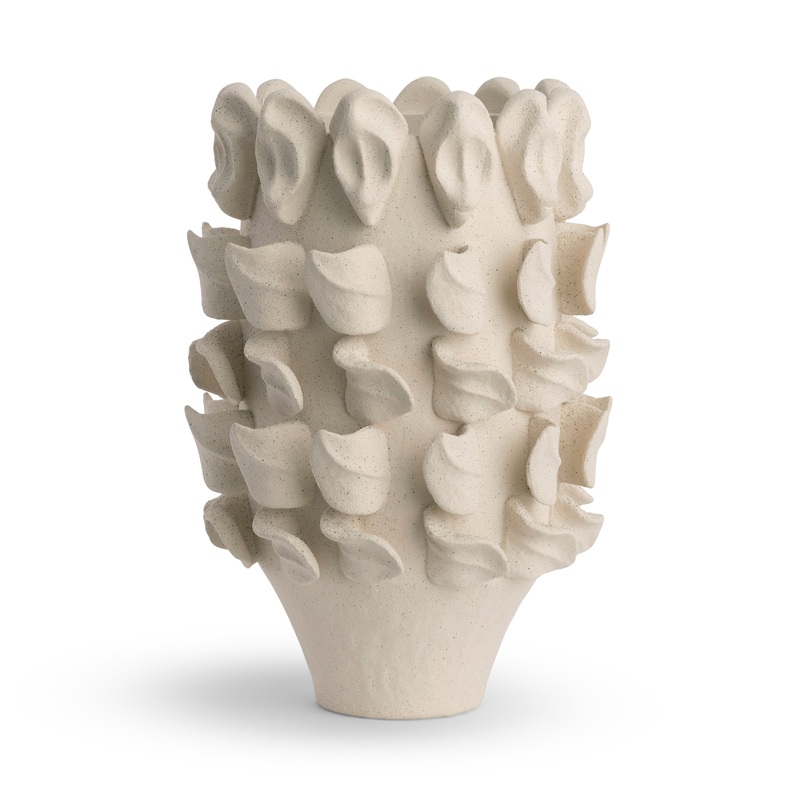 Yvette Vase Off-White