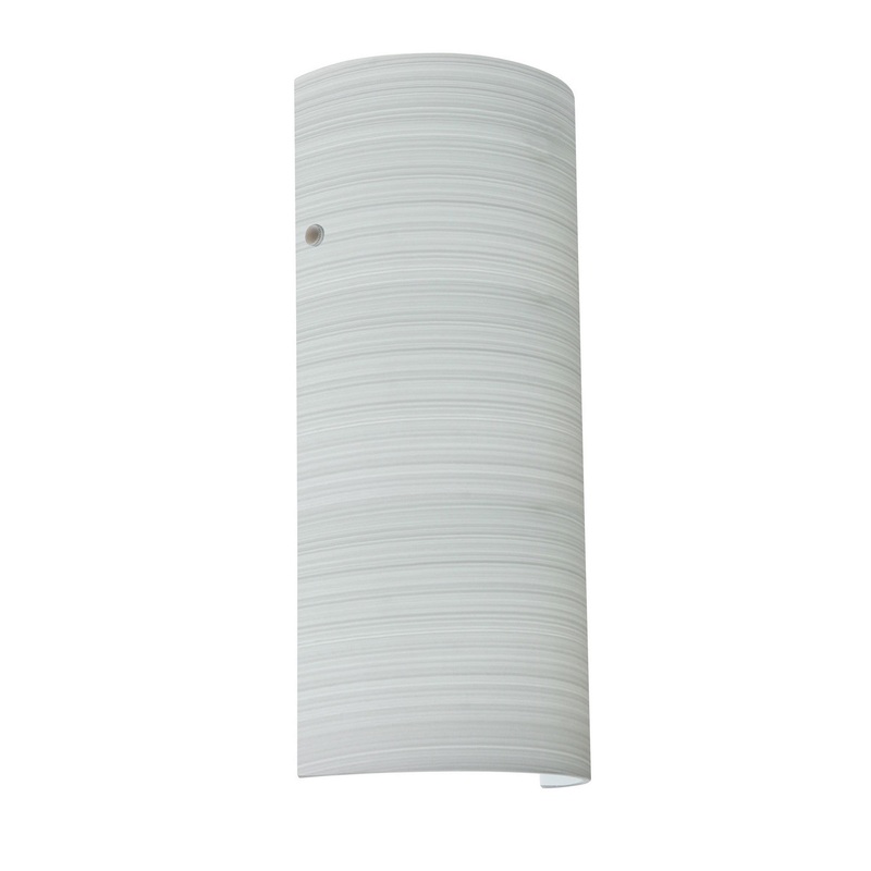 Besa 8192KR-LED-PN Torre One Light Wall Sconce Polished Nickel