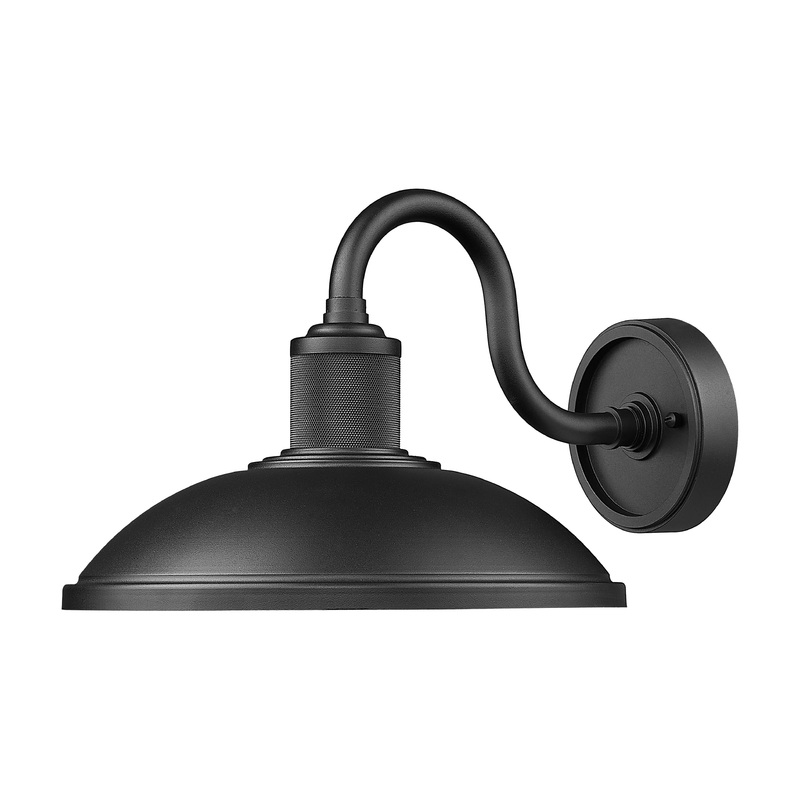 RLM 1-Light Outdoor Wall Light Sand Black