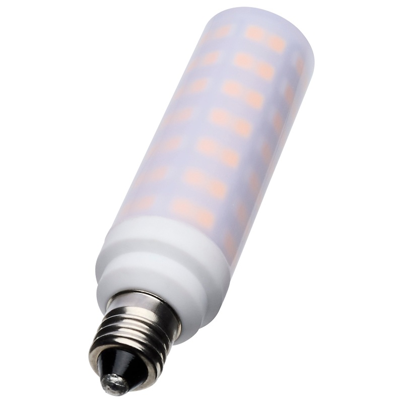 6.5 Watt T6 LED – Frost Finish – E11 Base – 3000K – 120 Volt Light Bulb by Satco