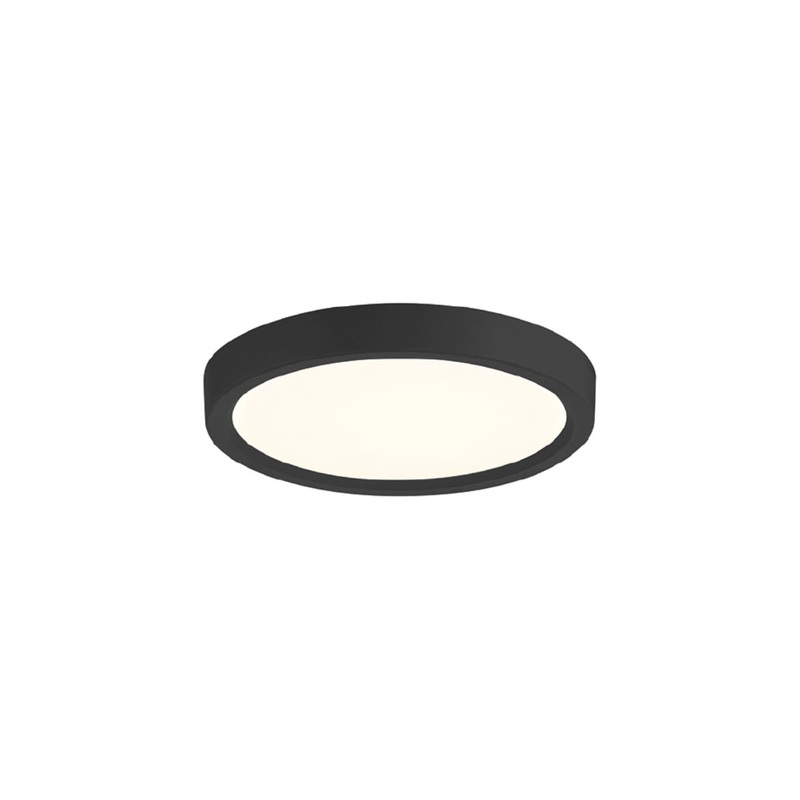 Artemis 5″ Round 5CCT Flush Mount Black
