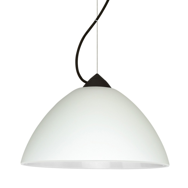 Besa 1KX-420107-LED-BK Besa Tessa Pendant LED Pendant Black